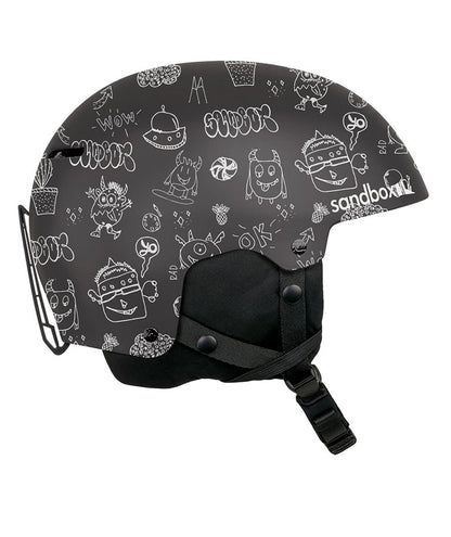 Sandbox Kids' Icon Ace Snow Helmet - Doodles 2023