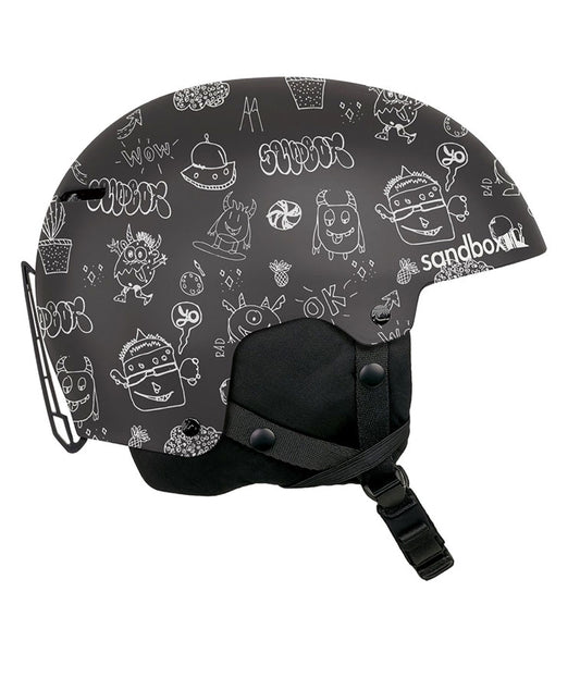 Sandbox Kids' Icon Ace Helmet - Matte Doodles 2022