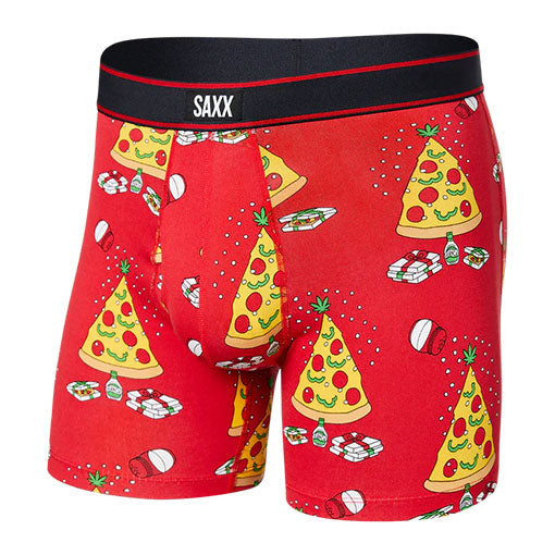 Saxx Daytripper Bb Fly - Pizza On Earth - Red