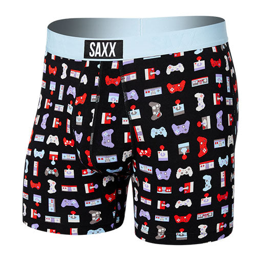 Saxx Ultra Soft Bb Fly - Gamer - Black