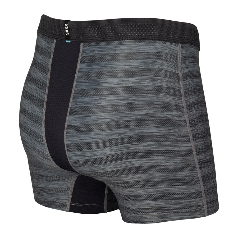 Saxx Hot Shot Boxer Brief Fly Black Heather