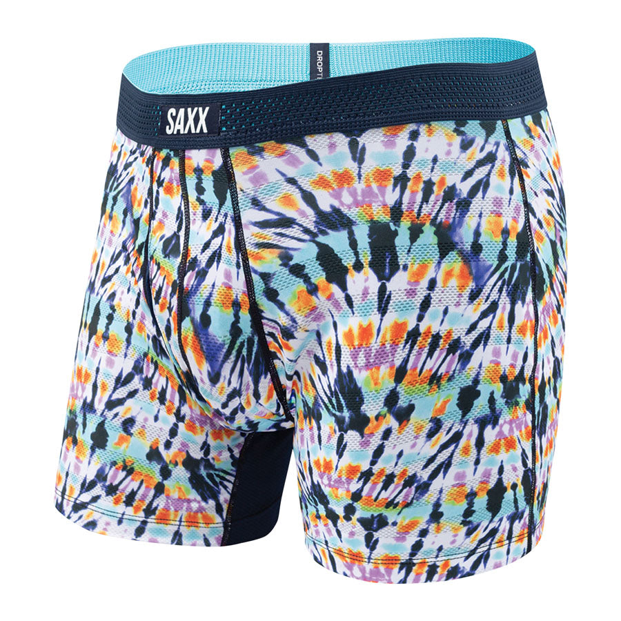 Saxx Hot Shot Boxer Brief Fly Multi Tidal Wave