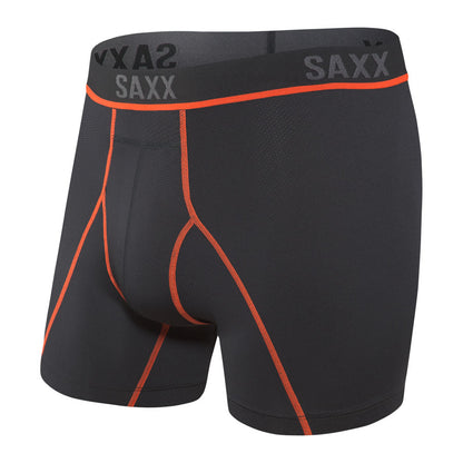 Saxx Kinetic HD Boxer Brief Black/Vermillion