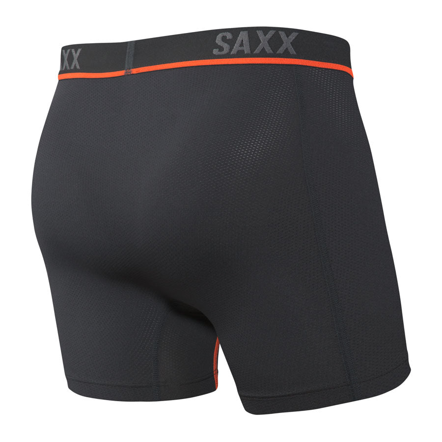 Saxx Kinetic HD Boxer Brief Black/Vermillion