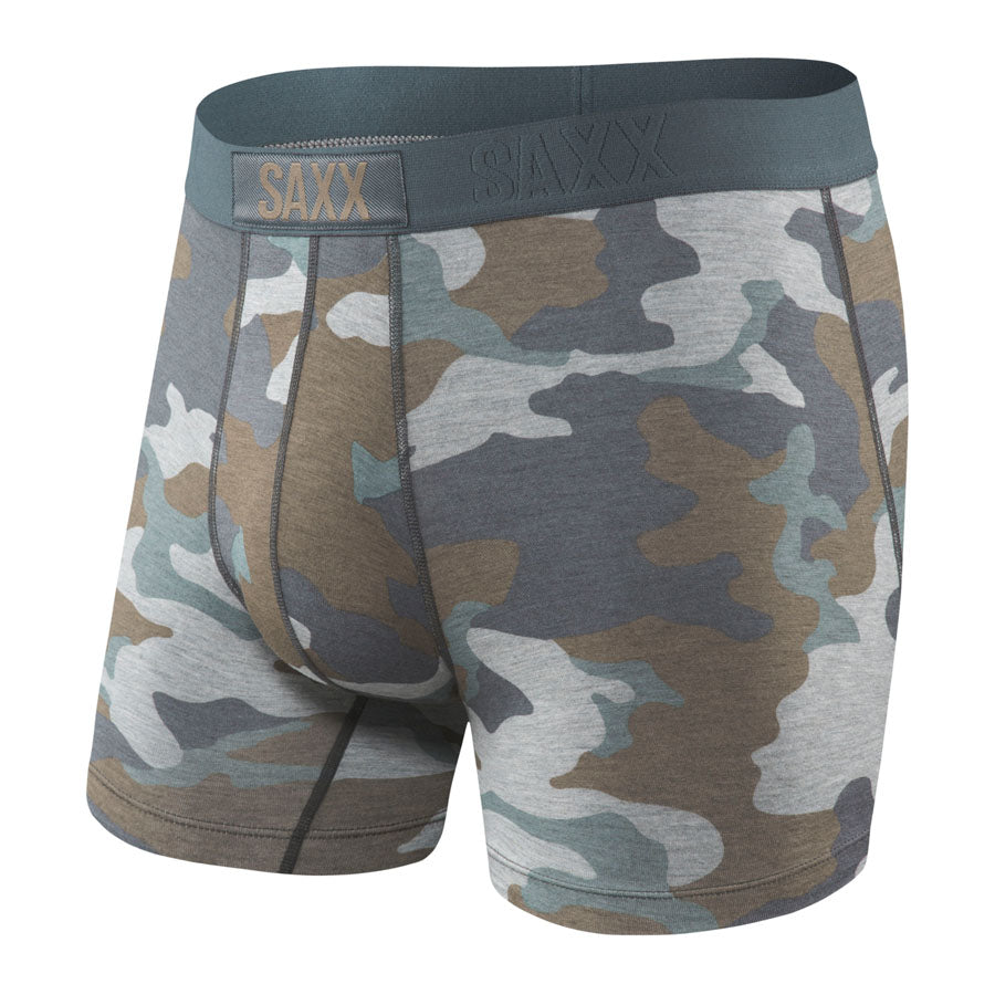 Saxx Vibe Boxer Brief Grey Supersize Camo