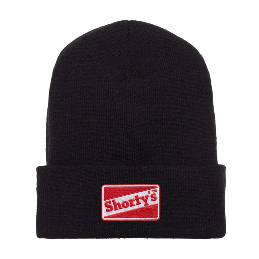 Shorty's OG Logo Cuffed Beanie Black