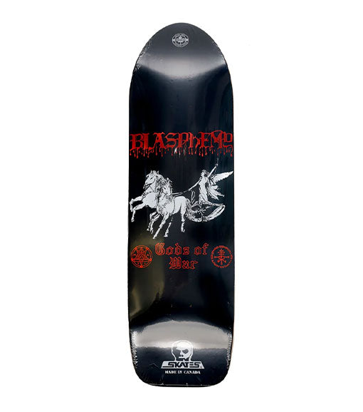 Skull Skates Blasphemy Gods Of War Squaretail Deck