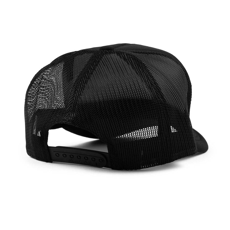 Skull Skates Horse Logo Mesh Trucker Cap Black