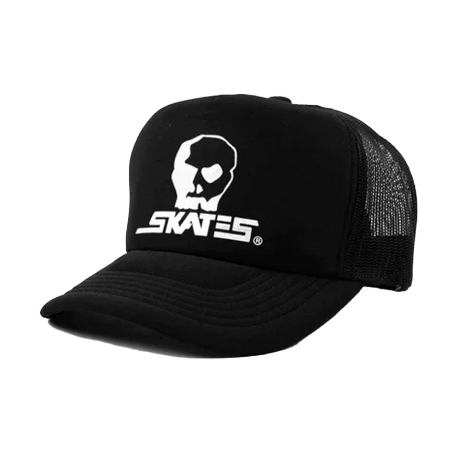 Skull Skates Horse Logo Mesh Trucker Cap Black