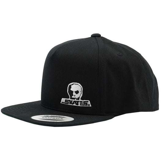 Skull Skates Skull Side Logo Snapback Cap - Black