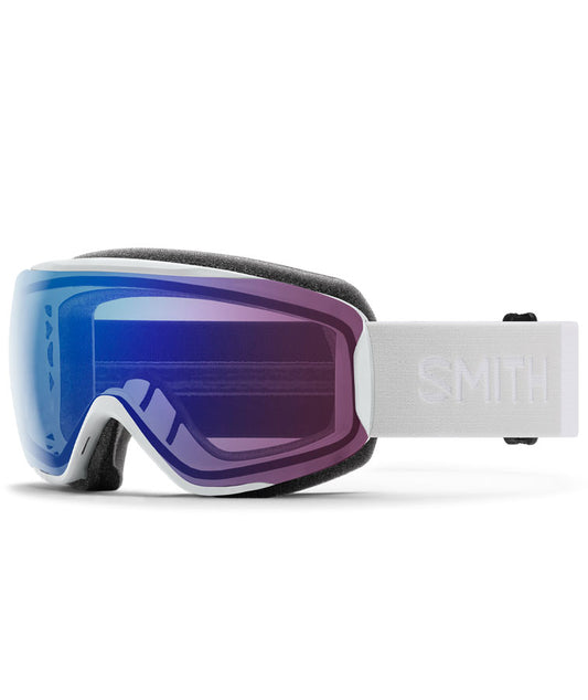 Smith I/O MAG Goggle White Vapor/ChromaPop Everyday Rose Gold Mirror  + Bonus Lens 2023