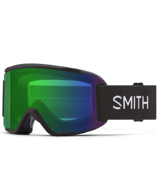 Smith Squad S Goggle Black/ChromaPop Everyday Green Mirror  + Bonus Lens 2024