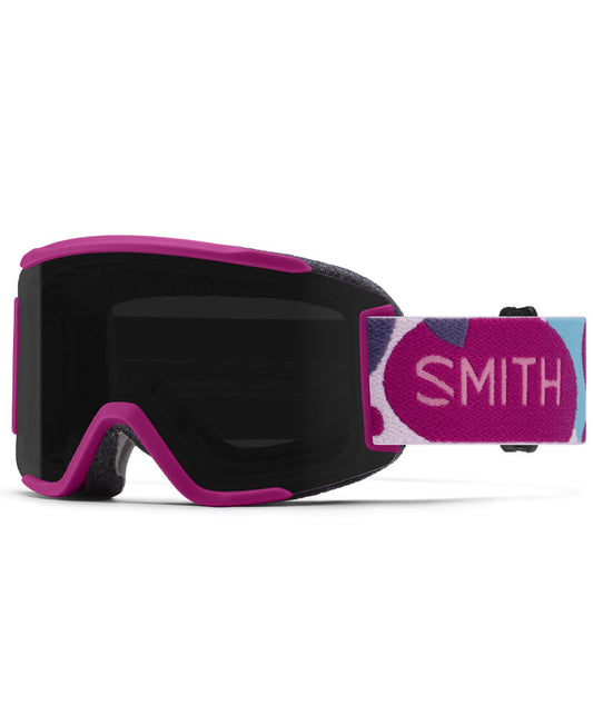 Smith Squad S Goggle Fuschia Oversized Shapes/ChromaPop Sun Black + Bonus Lens 2023