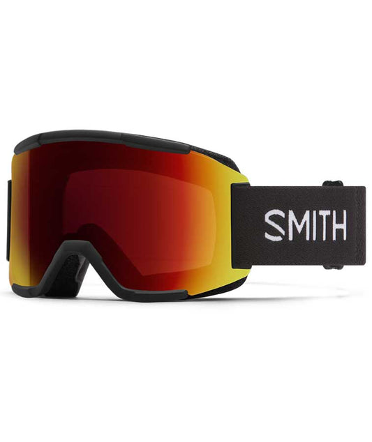 Smith Squad Goggle Black/ChromaPop Sun Red Mirror + Bonus Lens 2022