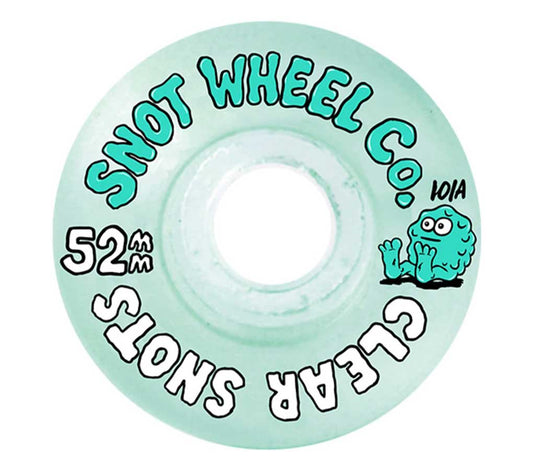Snot Wheels Clear Snots Clear Green 101A 52mm