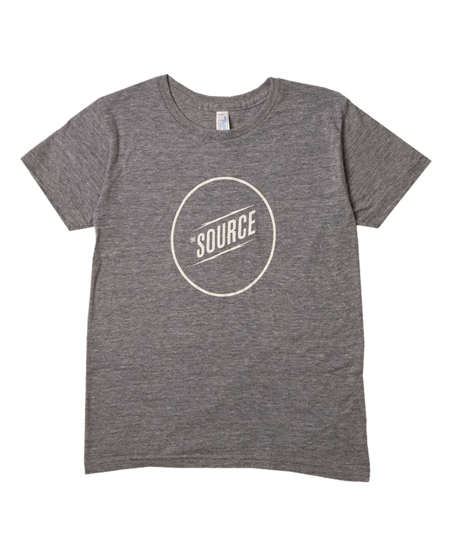 Source Kids' Toddler's DCR Circle T-Shirt - Heather Grey