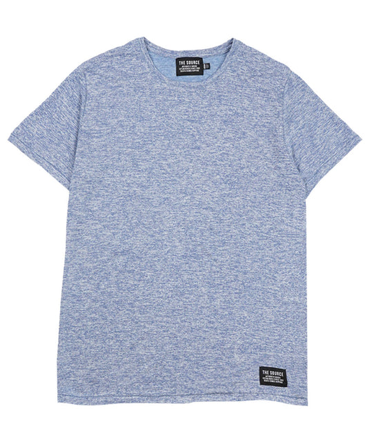Source Men's Terry T-Shirt Heathered Blue