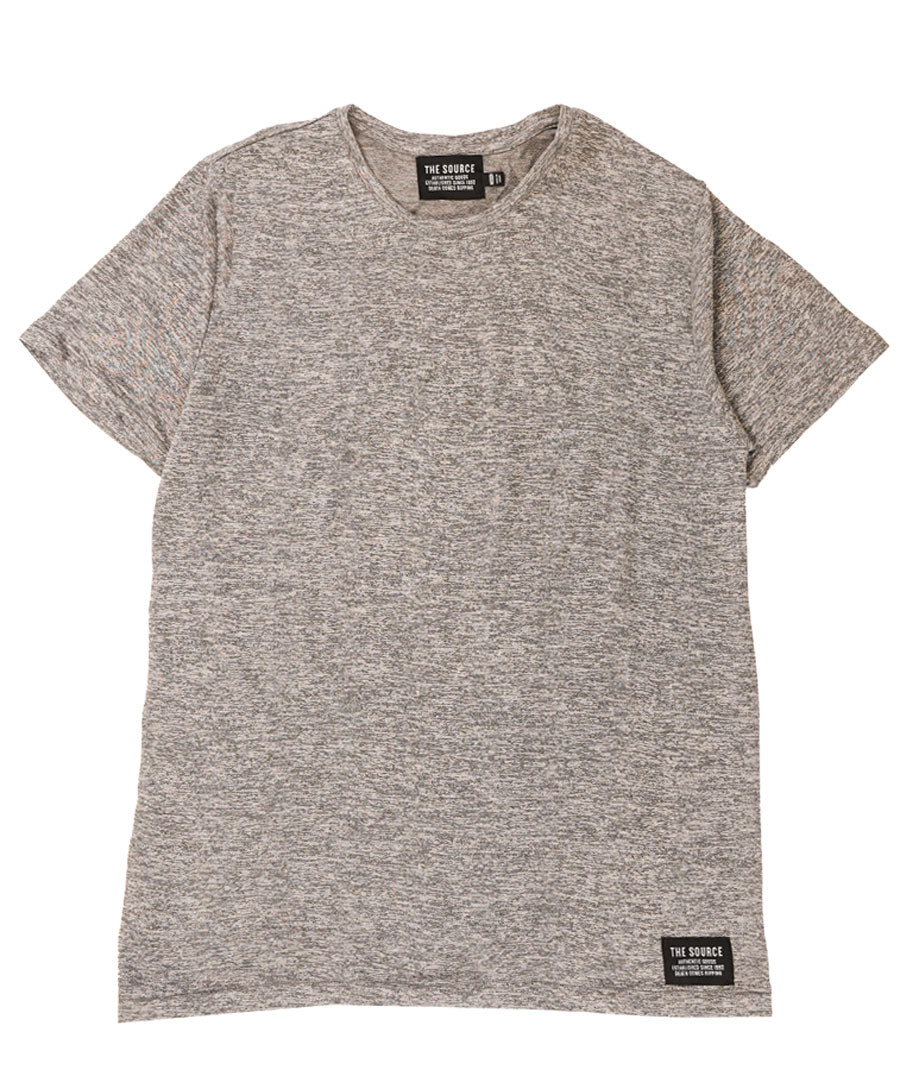 Source Men's Terry T-Shirt Heathered Grey