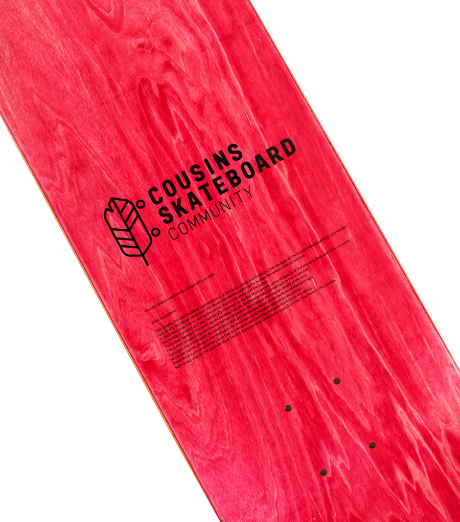 Source X Cousins Skateboard Community Deck 8"