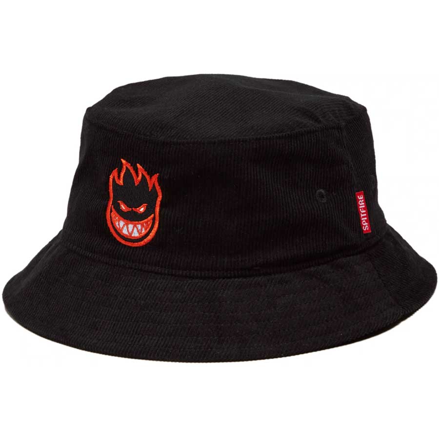 Spitfire Bighead Fill Bucket Hat - Black/Red/Black