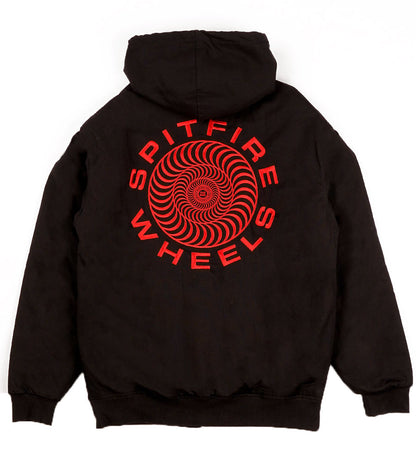 Spitfire Classic 87 Swirl Custom Jacket - Black/Red