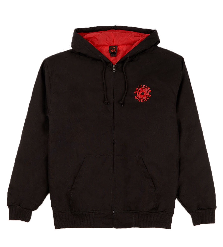 Spitfire Classic 87 Swirl Custom Jacket - Black/Red