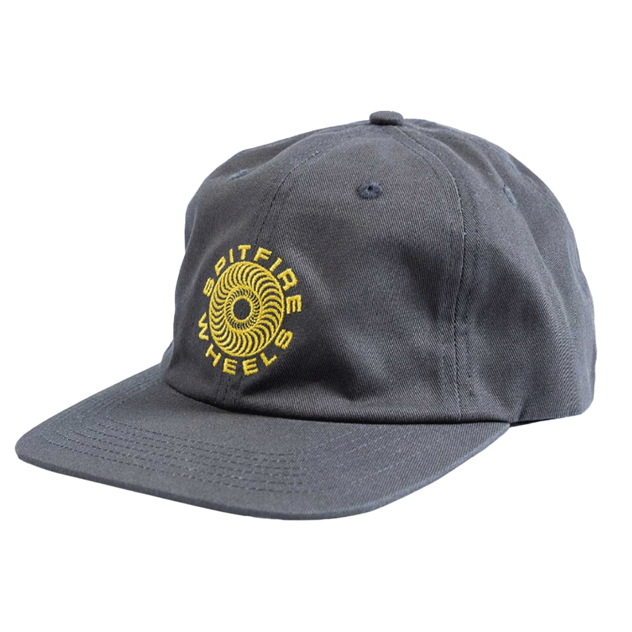 Spitfire Classic 87 Swirl Strapback Cap Charcoal/Gold