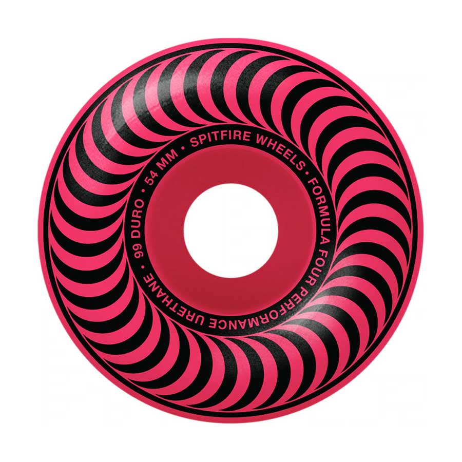 Spitfire F4 Chroma Classic  Pink 99A Wheels 54mm