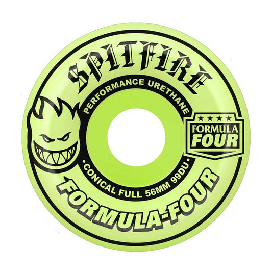 Spitfire F4 Glow Conical Full 99A Wheels 54mm