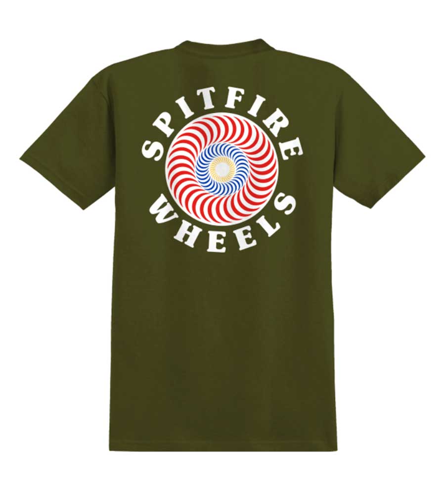 Spitfire OG Classic Fill T-Shirt - Military Green