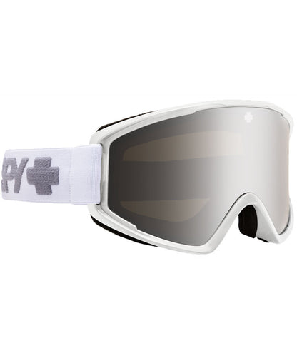 Spy Crusher Elite Matte White/Bronze Silver Mirror 2024