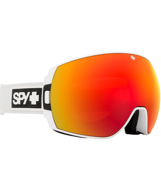 Spy Legacy Goggle - Matte White/Red Spectra Mirror + Bonus Lens 2023