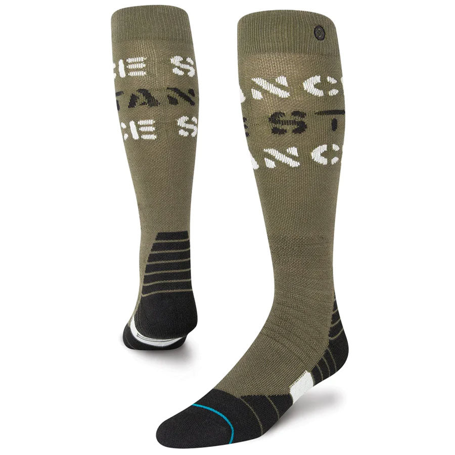 Stance Barracks Snowboard Sock Army 2023