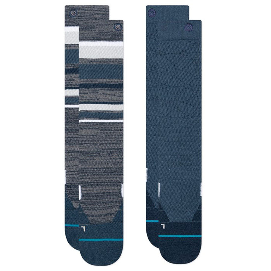 Stance Bobbin 2-Pack Snowboard Sock Navy 2023