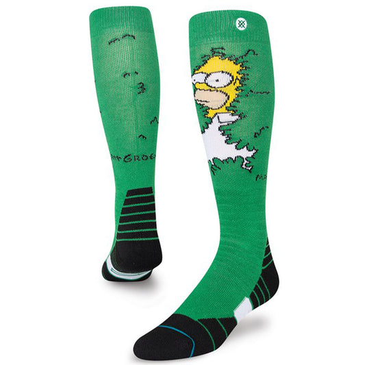 Stance Homer Snowboard Sock Green 2023