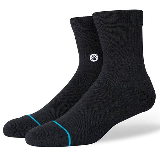 Stance Icon Quarter Classic Ankle Socks - Black