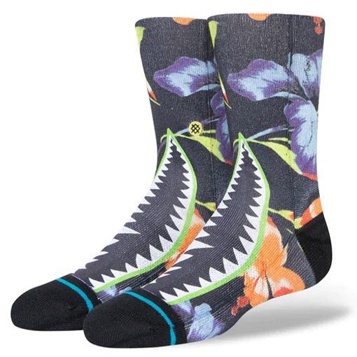 Stance Kids' Fleurbird Crew Socks - Black