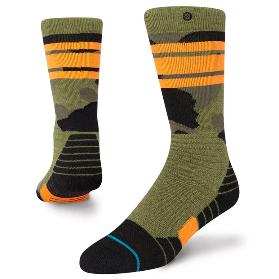 Stance Kids' Sargent Snow Sock Green 2023