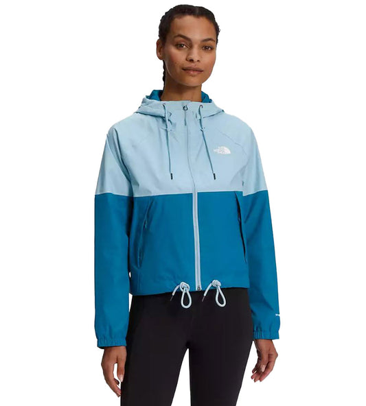 The North Face Women's Antora RainHoodie Beta Blue/Banff Blue