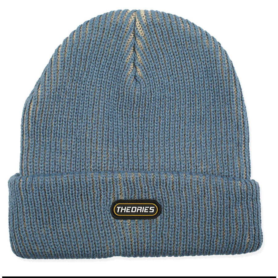 Theories 2-Tone Knit Beanie Cream