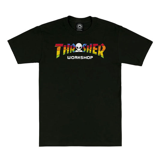 Thrasher Alien Workshop Spectrum T-Shirt Black