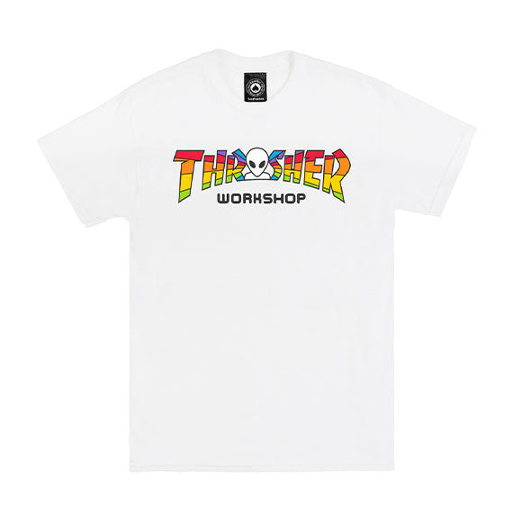 Thrasher Alien Workshop Spectrum T-Shirt White