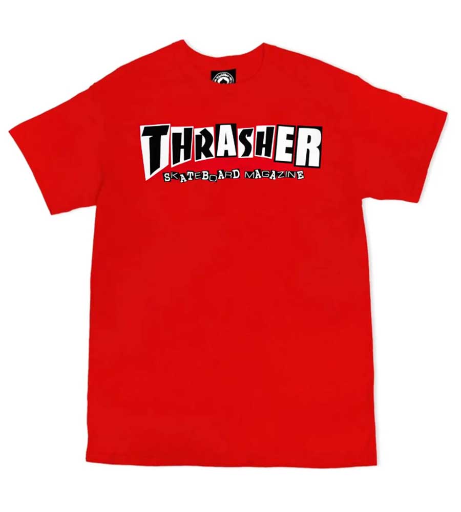 Thrasher Baker T-Shirt - Red