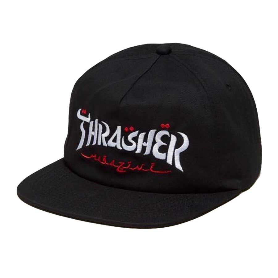 Thrasher Calligraphy Cap - Black