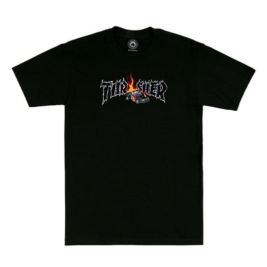 Thrasher Cop Car T-Shirt Black