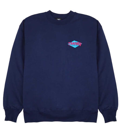 Thrasher Hurricane Crewneck - Navy