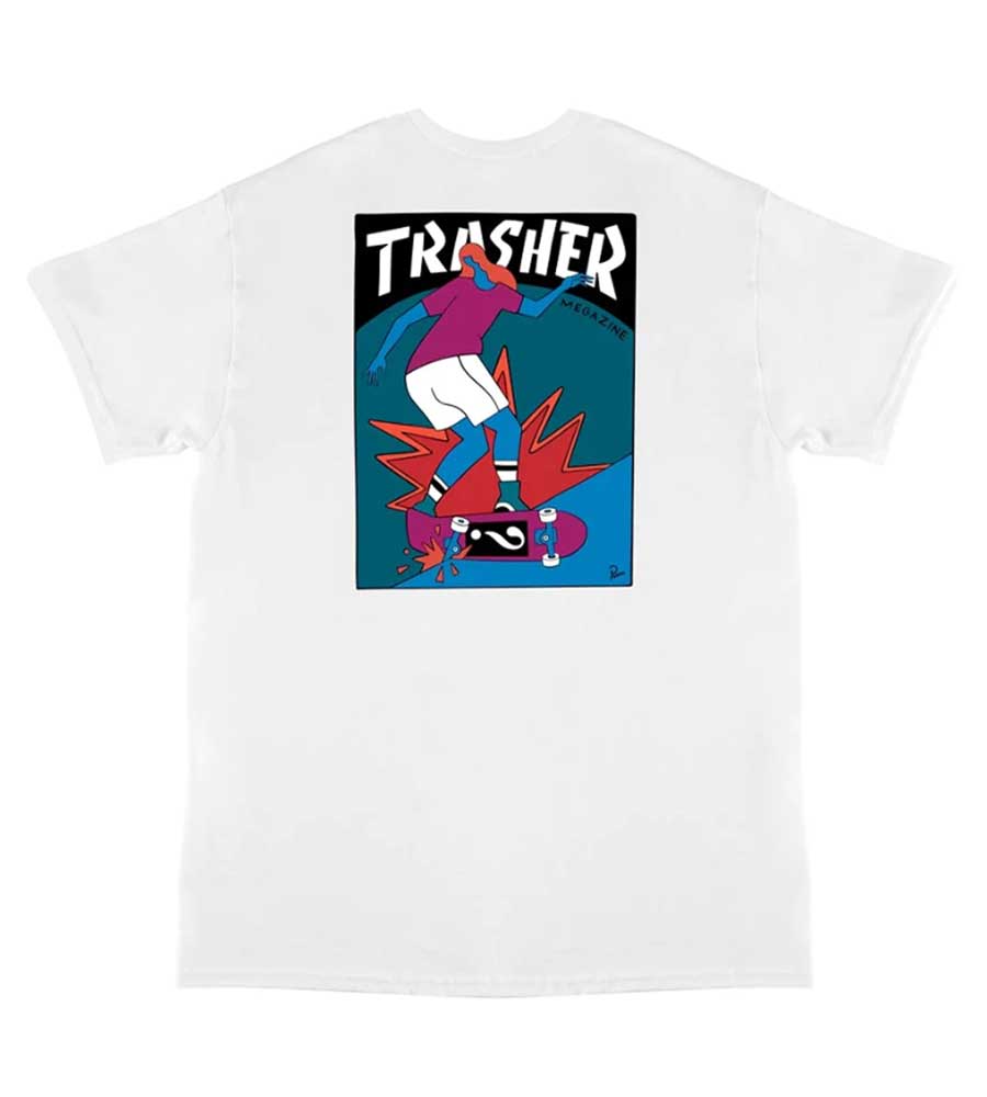 Thrasher Hurricane T-Shirt - White