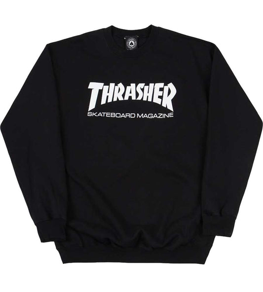 Thrasher Skate Mag Crewneck - Black