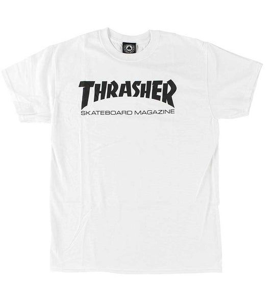 Thrasher Kids Youth Skate Mag T-Shirt - White
