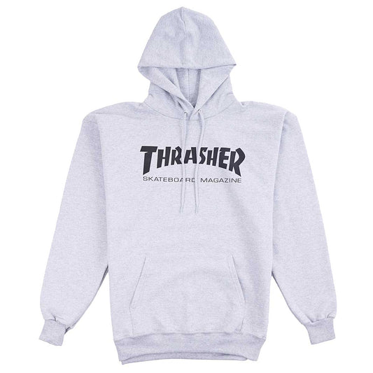 Thrasher Skate Mag Hood Heather Grey